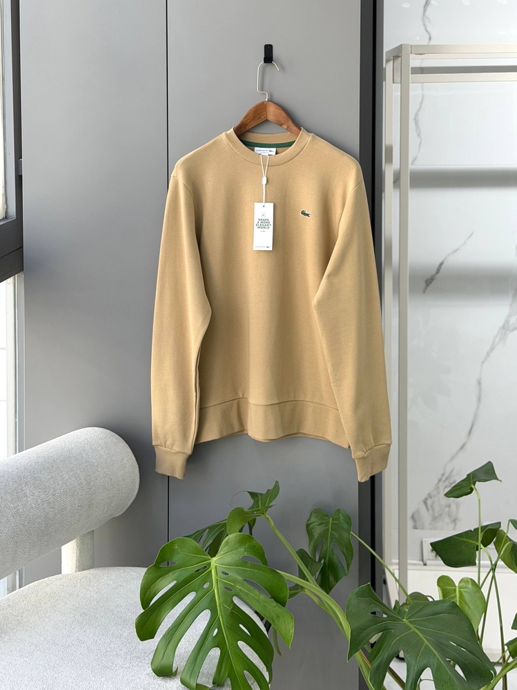 Lacoste Original Fabric Sweatshirt %100 Cotton