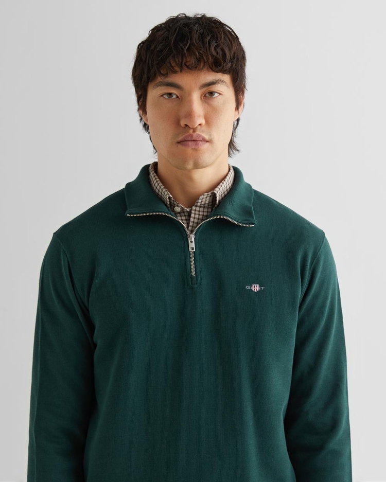 Gant Yeşil Original Fabric Premium Sweatshirt