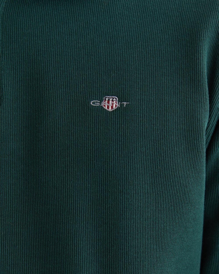 Gant Yeşil Original Fabric Premium Sweatshirt