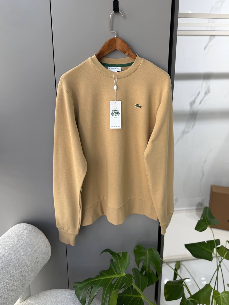 Lacoste Original Fabric Sweatshirt %100 Cotton
