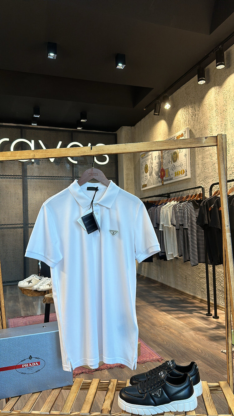 Prada Metal Logo T-shirt 