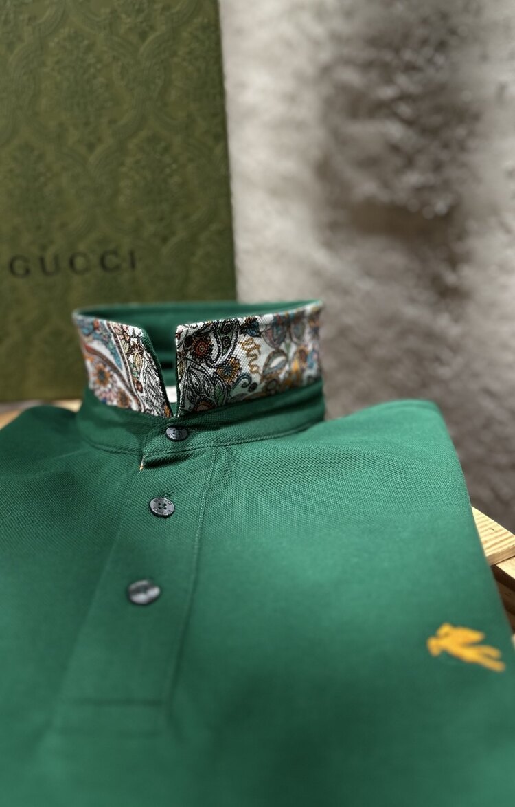 Etro Polo Yaka Logo Nakışlı T-Shirt