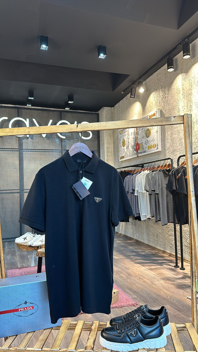 Prada Metal Logo T-Shirt