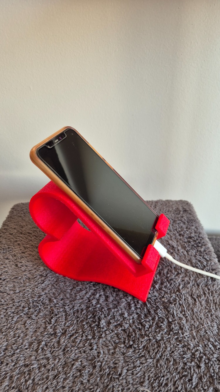 KALP FİGÜR TELEFON STANDI