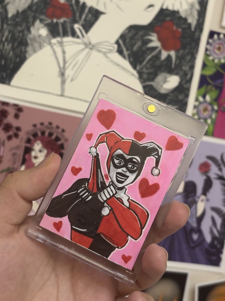 Harley Quinn 1/1 Sketch Card