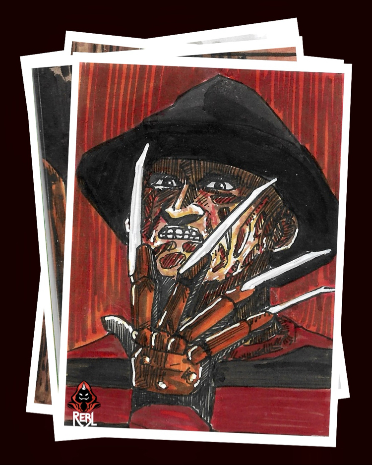 Freddy Sketch Card (1/1)