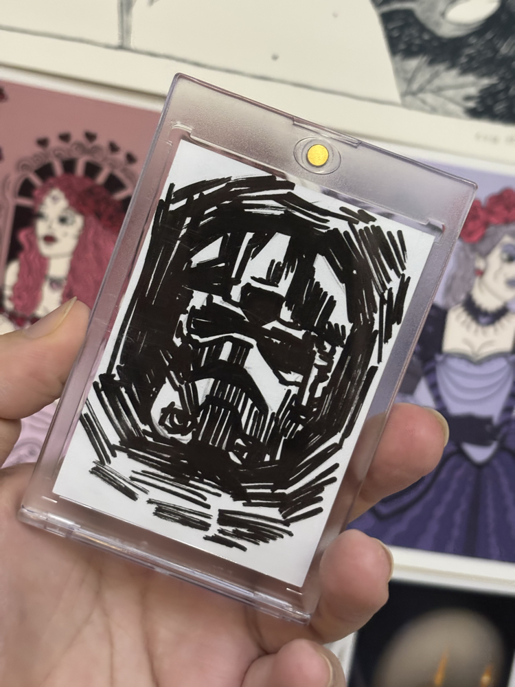 Pilot 1/1 Sketch Card