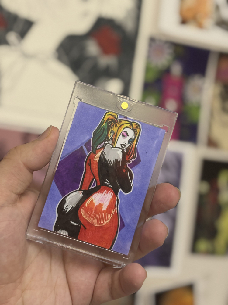 Harley Quinn 1/1 Sketch Card
