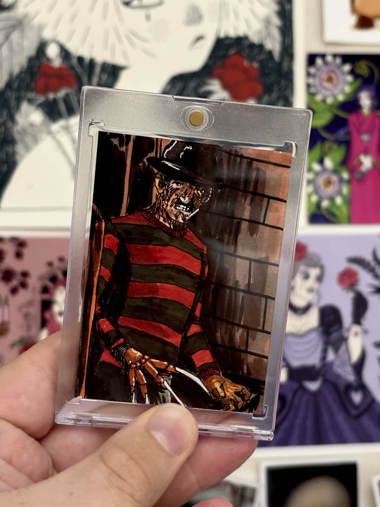 Freddy Sketch Card (1/1)