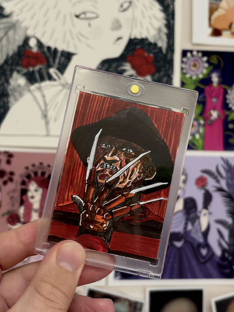 Freddy Sketch Card (1/1)
