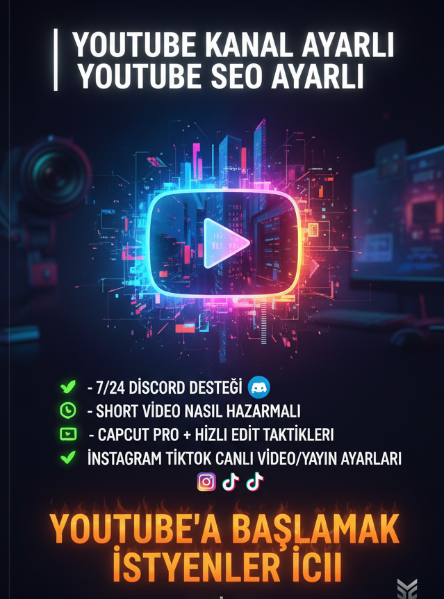 Youtube Eğitim Seti