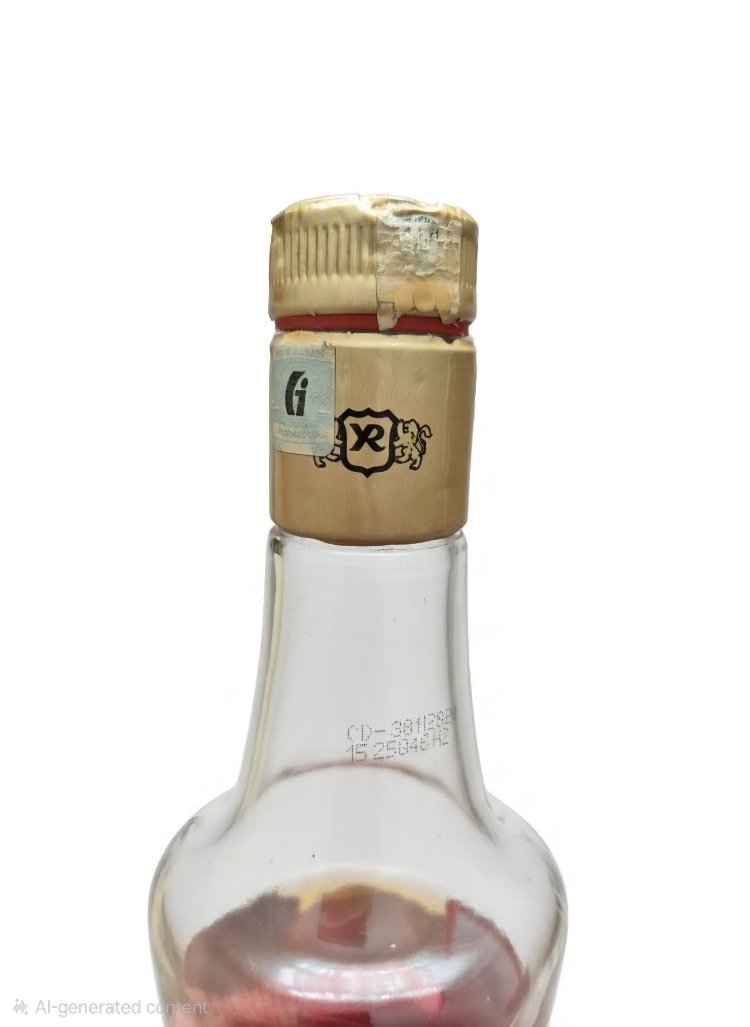 YENİ RAKI MÜZEYYEN ÖZEL TASARIM BOŞ ŞİŞESİ 70 cl