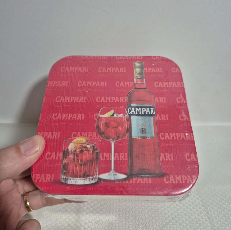 CAMPARI 50 ADET BARDAK ALTLIĞI SETİ