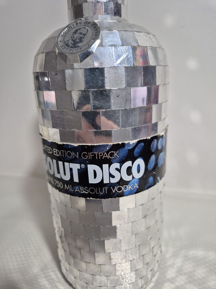 ABSOLUT DISCO LIMITED EDITION GIFT PACK ŞİŞE KABI