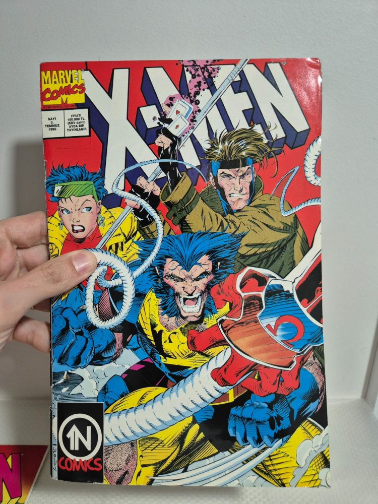 X-MEN SAYI 1 ve SAYI 3 (MAYIS '96 ve TEMMUZ '96)