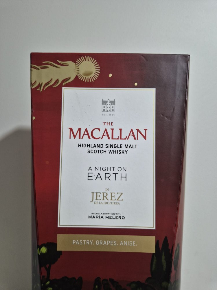 THE MACALLAN A NIGHT ON EARTH ŞİŞE KUTUSU 70 cl