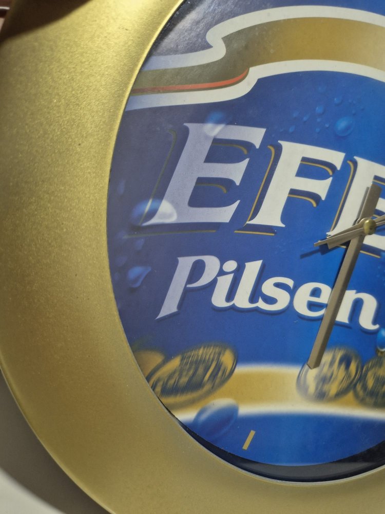 EFES PİLSEN VINTAGE DUVAR SAATİ - 1998