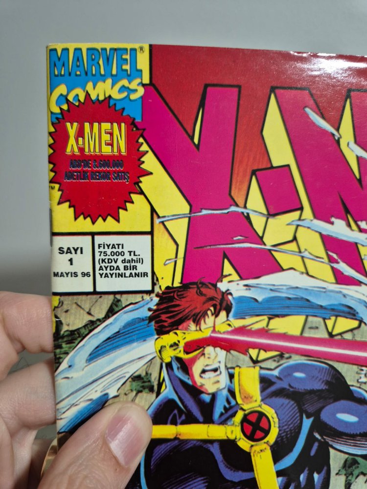 X-MEN SAYI 1 ve SAYI 3 (MAYIS '96 ve TEMMUZ '96)