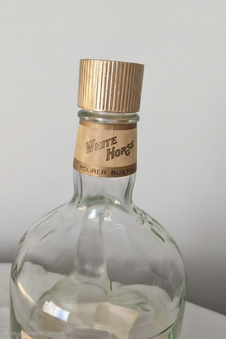 WHITE HORSE VINTAGE BOŞ ŞİŞE 2 Litre 