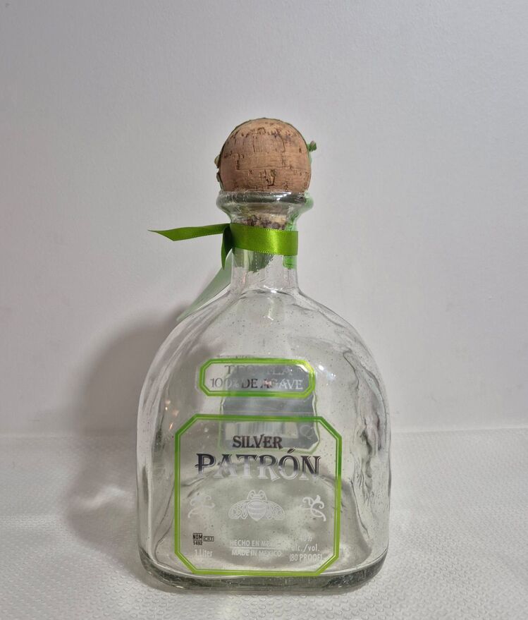 SILVER PATRON KOLEKSİYONLUK BOŞ ŞİŞE - 1 Litre