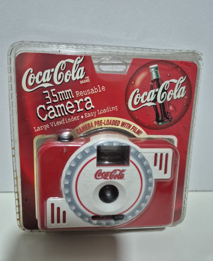 COCA COLA 1999 YILI LİSANSLI FOTOĞRAF MAKİNESİ