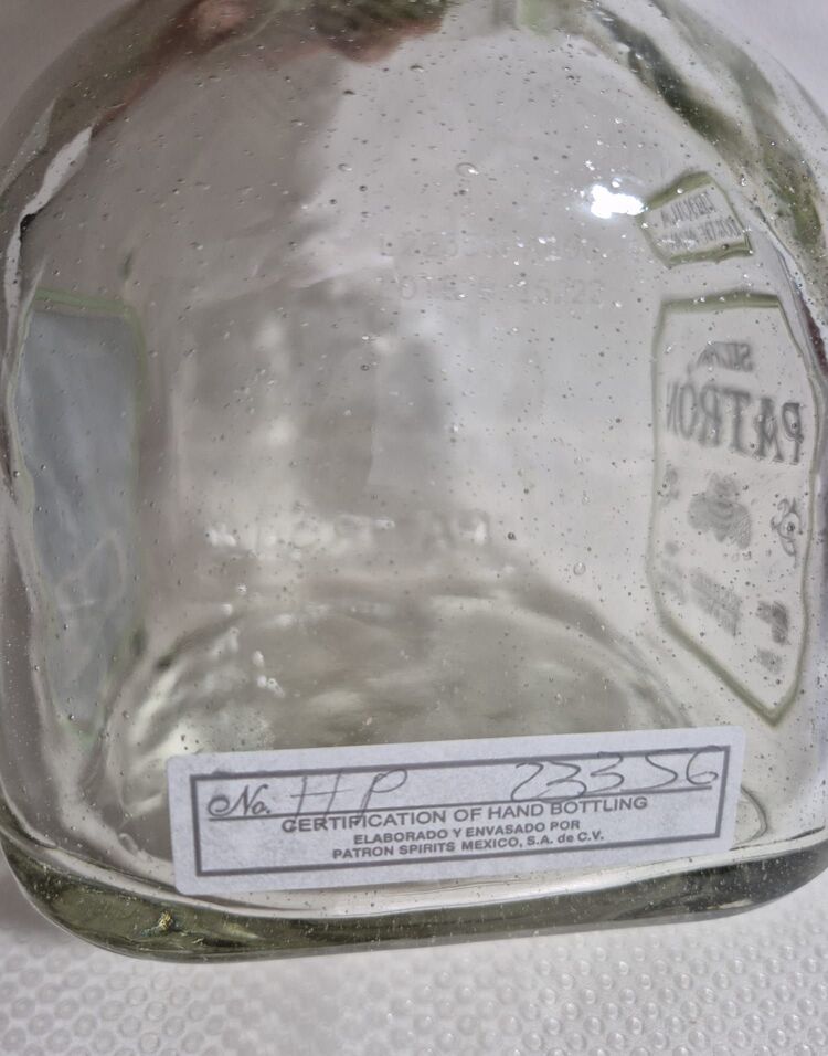 SILVER PATRON KOLEKSİYONLUK BOŞ ŞİŞE - 1 Litre