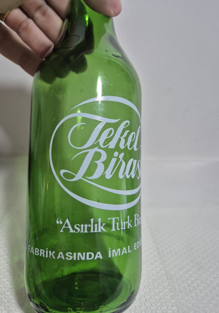 TEKEL BİRASI VINTAGE BOŞ ŞİŞESİ (kapaksız)