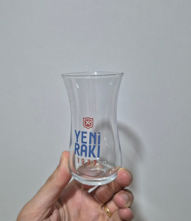 YENİ RAKI 1937 ÇAY BARDAĞI KADEHİ