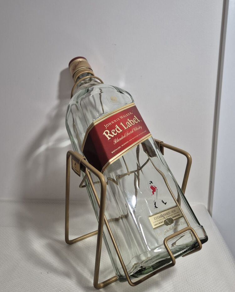 JOHNNIE WALKER RED LABEL 3 LT. SALINCAKLI BOŞ ŞİŞE 