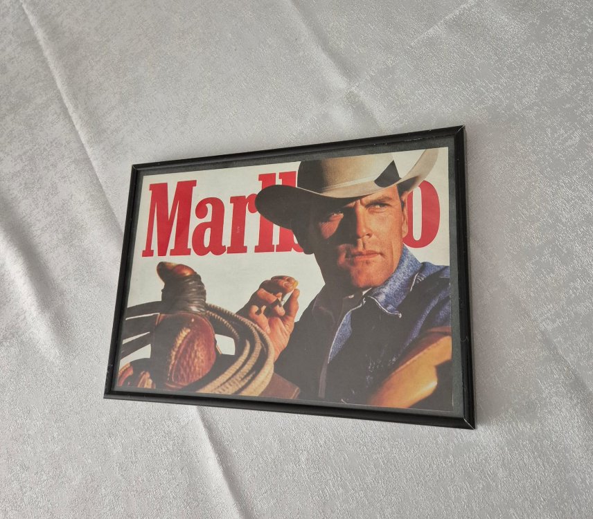 MARLBORO 1985 REKLAM TABLOSU
