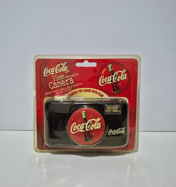 COCA COLA 1999 YILI LİSANSLI FOTOĞRAF MAKİNESİ
