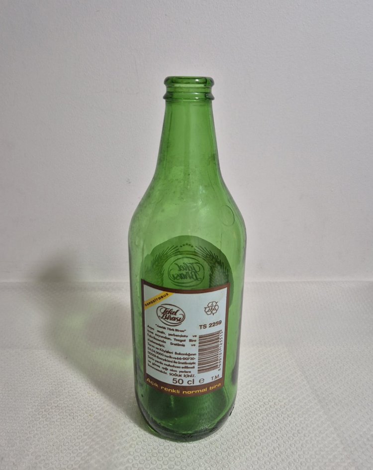 TEKEL BİRASI VINTAGE BOŞ ŞİŞESİ 50 cl