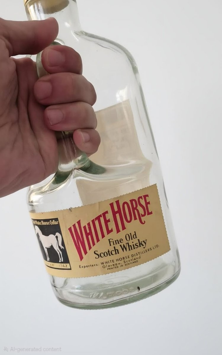 WHITE HORSE VINTAGE BOŞ ŞİŞE 2 Litre 