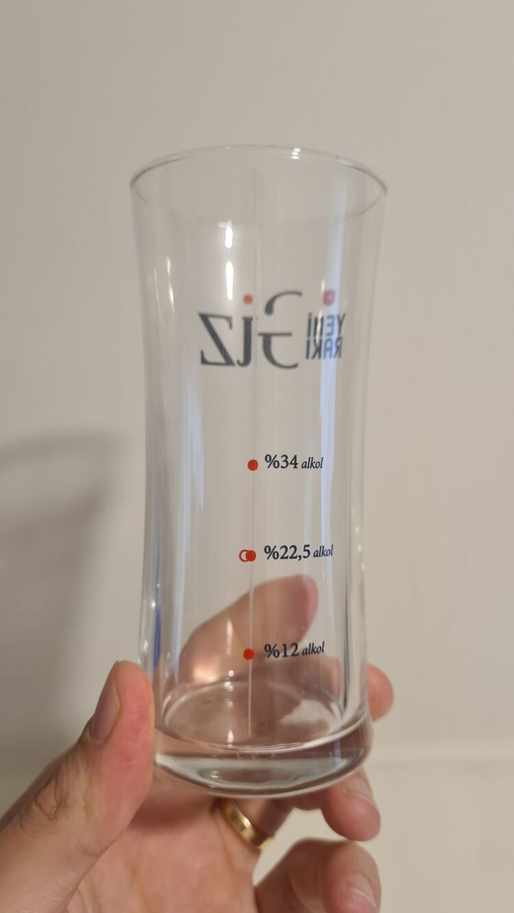 YENİ RAKI GİZ KADEHİ - TEK