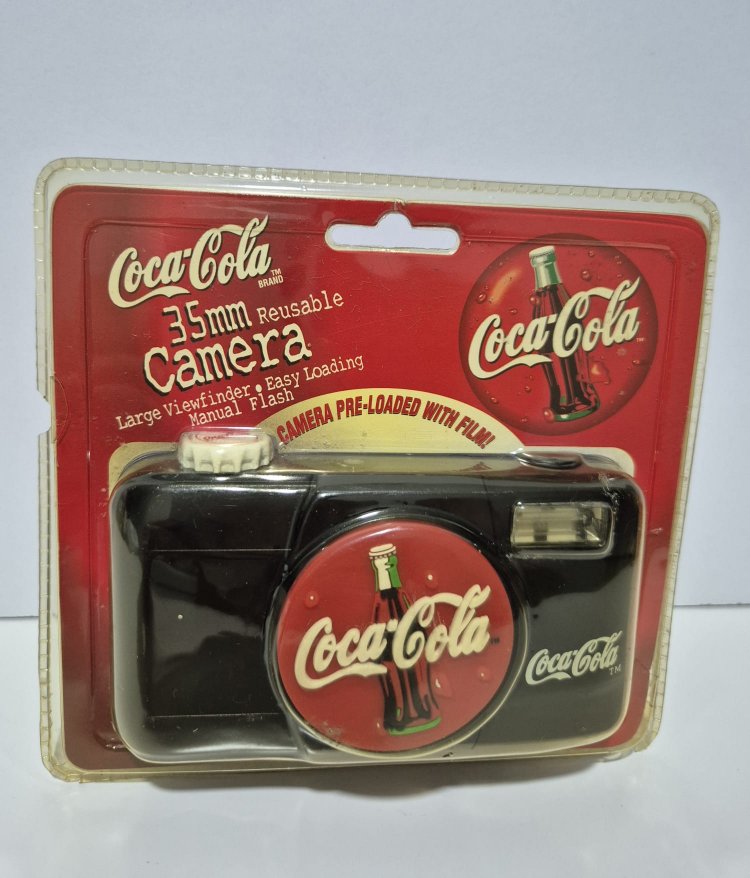 COCA COLA 1999 YILI LİSANSLI FOTOĞRAF MAKİNESİ