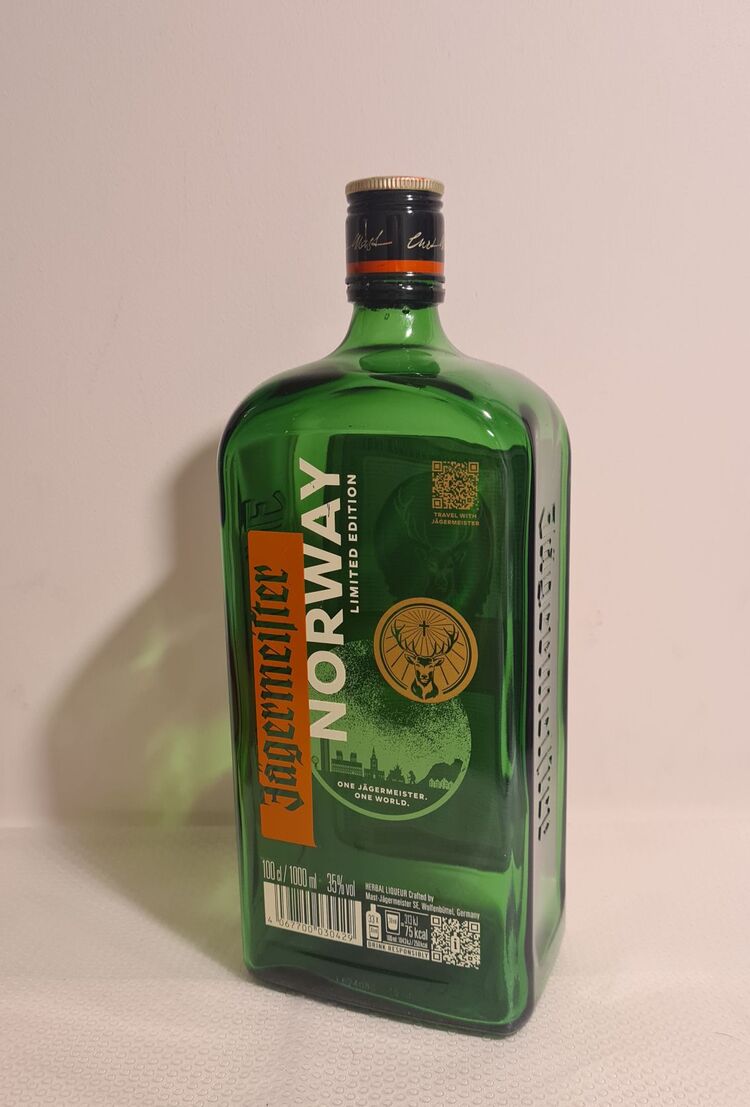 JÄGERMEISTER NORWAY LIMITED EDITION BOŞ ŞİŞE 1 Litre