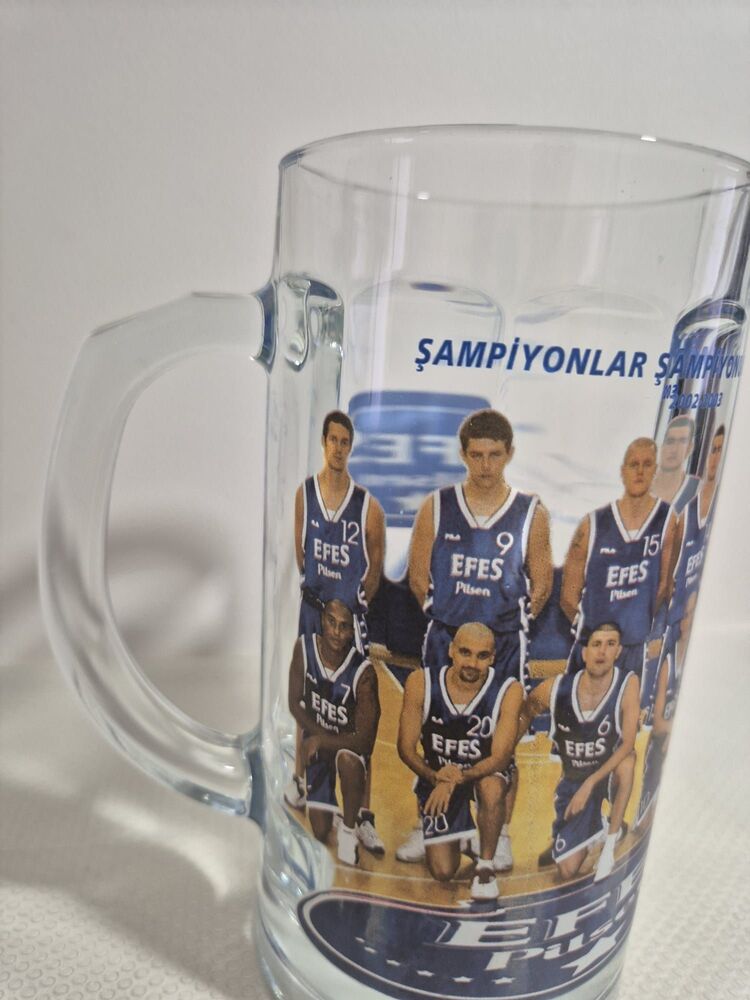 EFES PİLSEN 2002-2003 SEZONU BASKETBOL TAKIMI BİRA KUPASI 70 cl