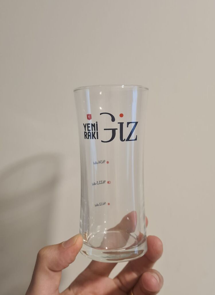 YENİ RAKI GİZ KADEHİ - TEK