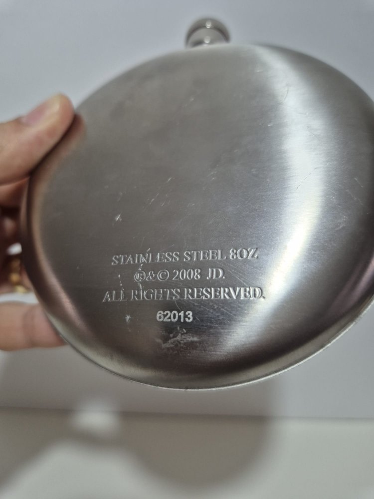 JACK DANIEL'S 2008 YILI LİSANSLI CEP MATARASI 6 oz