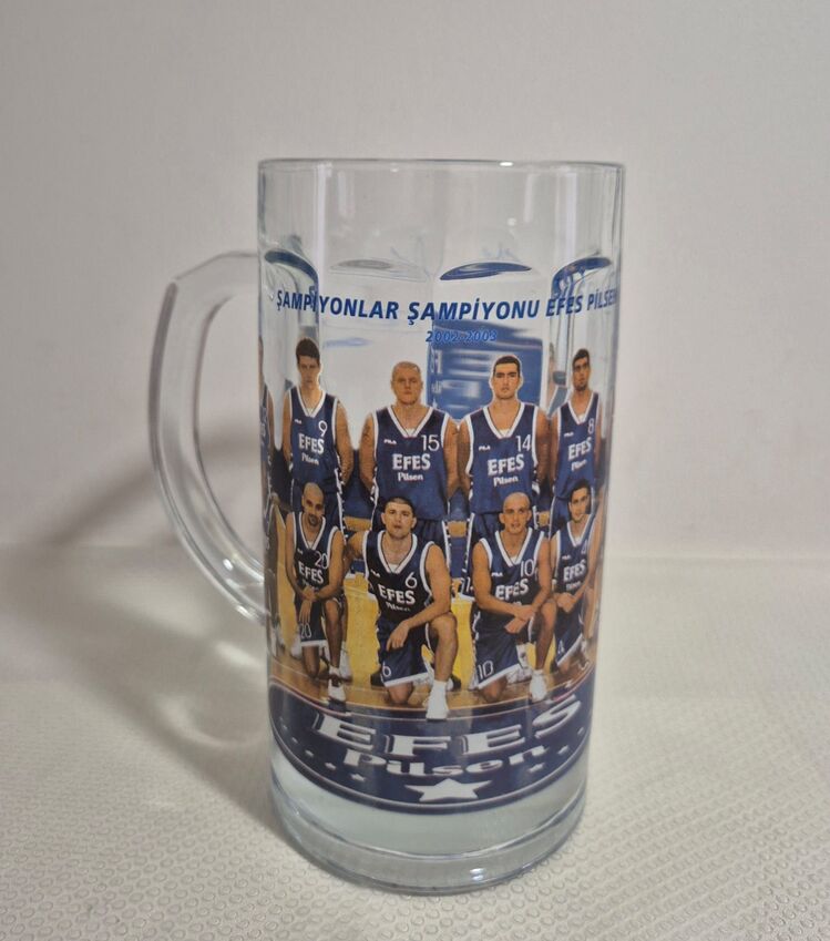 EFES PİLSEN 2002-2003 SEZONU BASKETBOL TAKIMI BİRA KUPASI 70 cl
