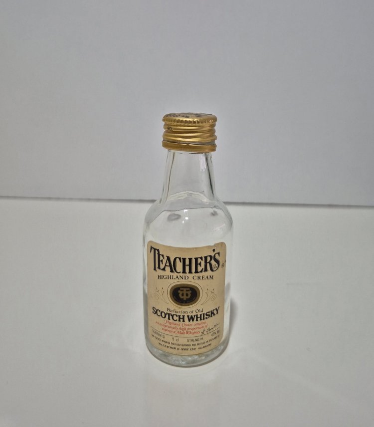 TEACHER'S VINTAGE 4,7 cl BOŞ ŞİŞE 