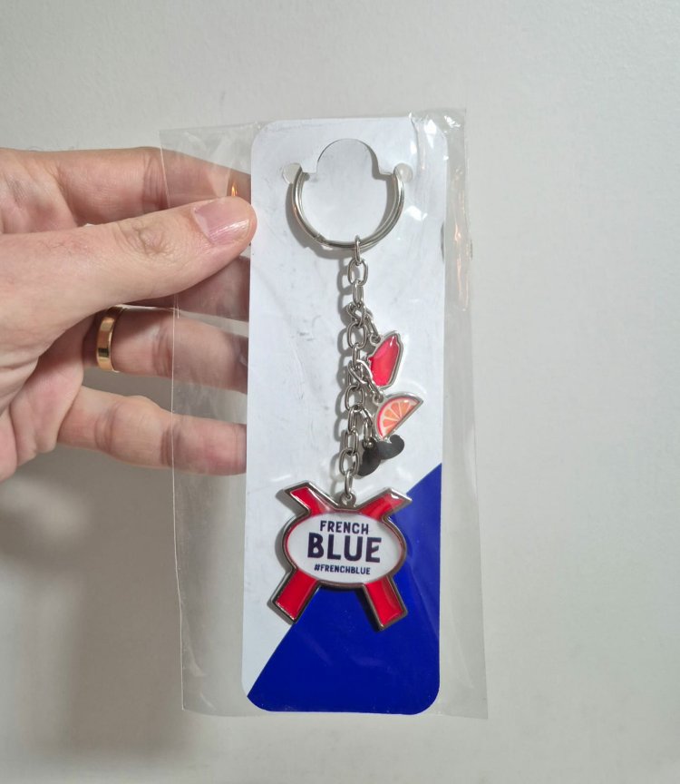 BLANC #FRENCBLUE METAL ANAHTARLIK 