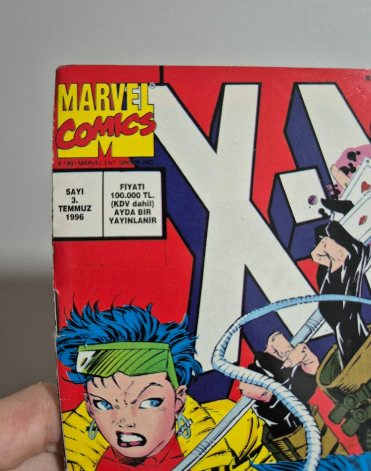 X-MEN SAYI 1 ve SAYI 3 (MAYIS '96 ve TEMMUZ '96)