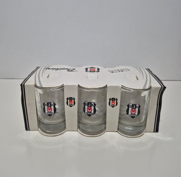 BEŞİKTAŞ LİSANSLI 6'LI SHOT BARDAĞI SETİ