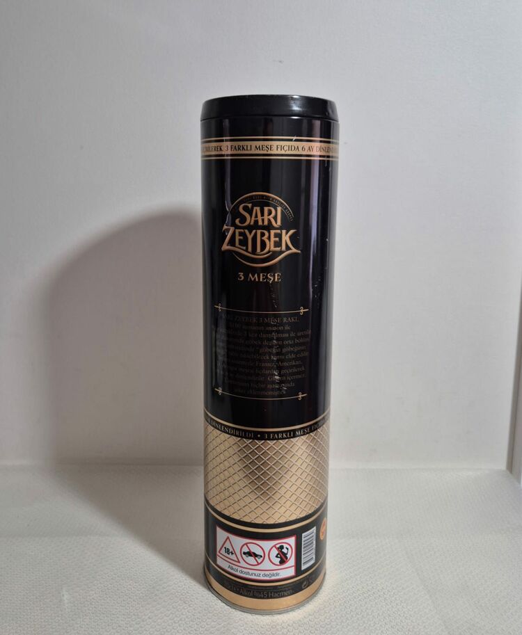 SARI ZEYBEK ŞİŞE KABI 70 cl