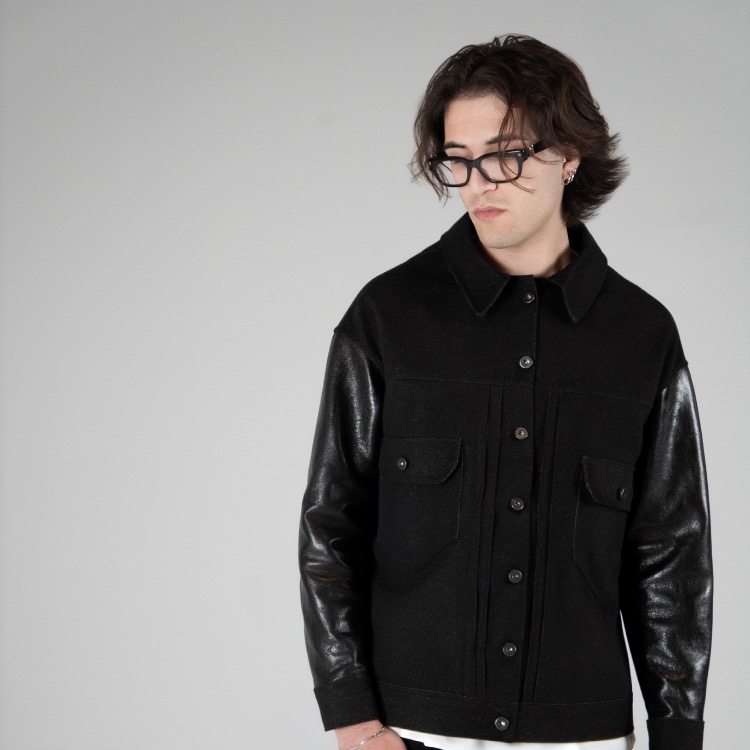 HYBRIT LEATHER JACKET