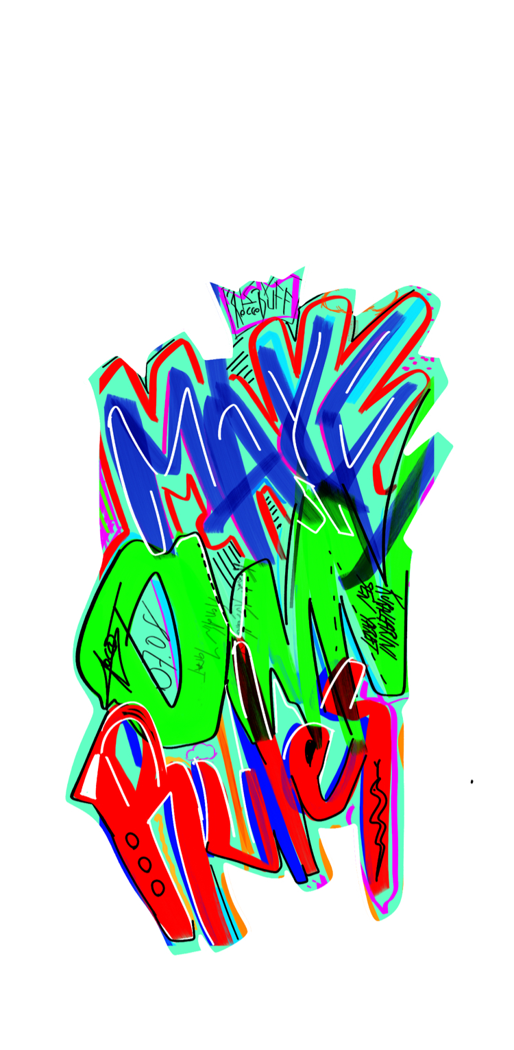 MAKE OWN RULES STİCKER