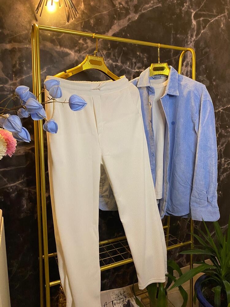FİTİLLİ BAGGY PANTALON