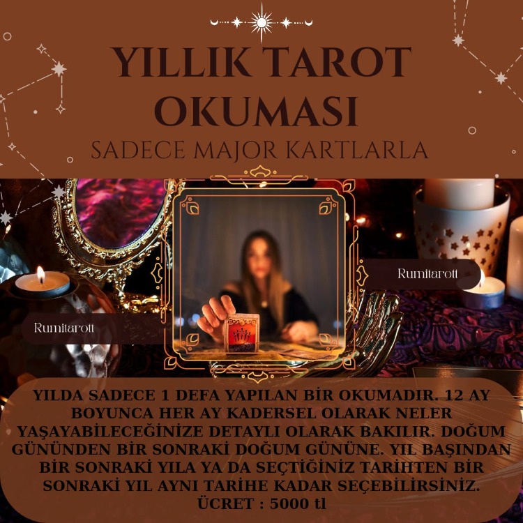 RUMİ TAROTLA YILLIK OKUMA