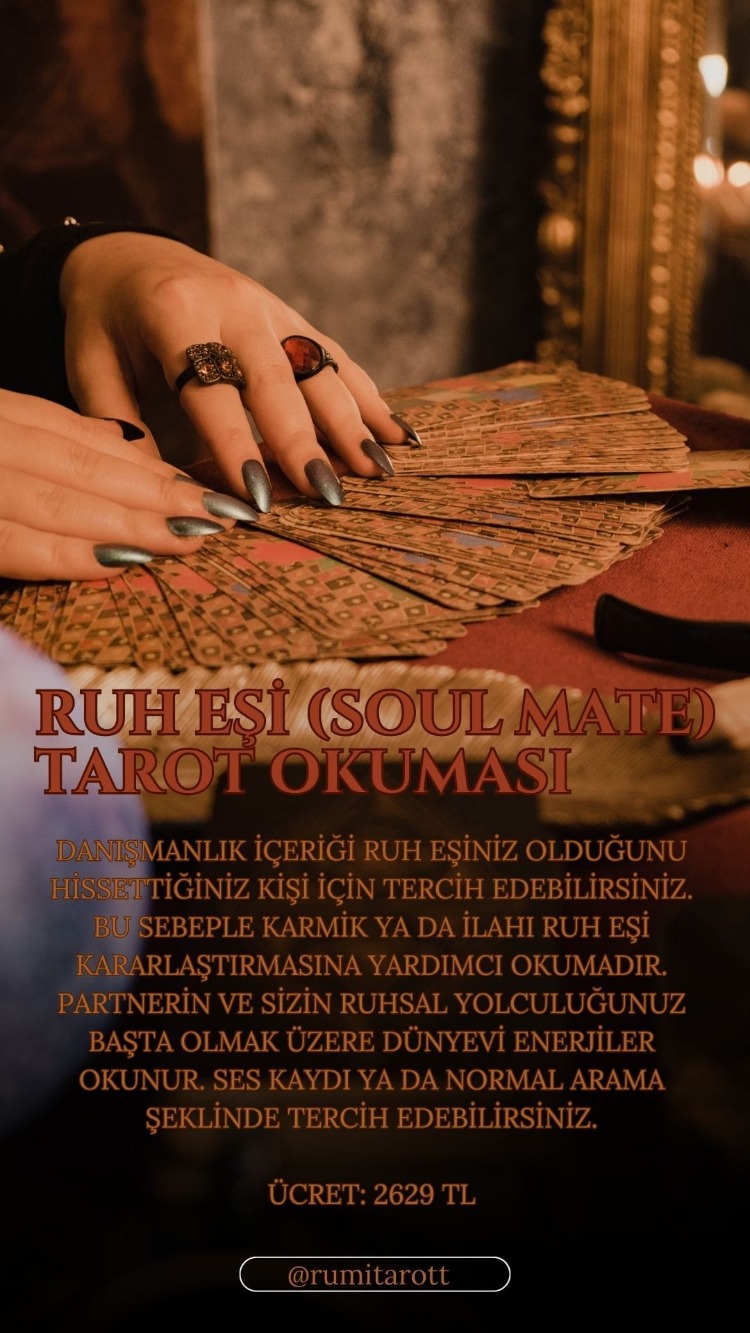 SOUL MATE - RUH EŞİ TAROT OKUMASI